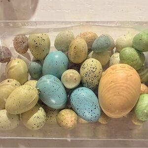 Decorative Speckled Faux Bird Eggs